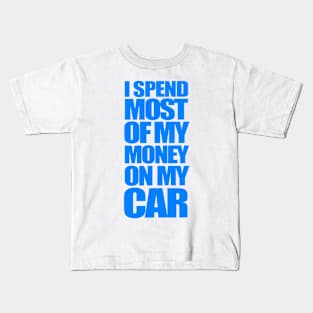 Race Car Owners Kids T-Shirt